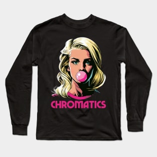 Chromatics • • • Original Fan Art Design Long Sleeve T-Shirt